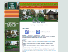 Tablet Screenshot of heinsresort.caravanparks.co.za